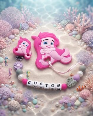 Non-Personalized Pacifierclip+ Teether